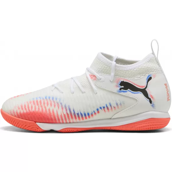  Babyschuhe PUMA FUTURE 8 MATCH IT + MID JR 10861701 WHITE/ WEIß/PUMA SCHWARZ/ROT LEUCHTEND 