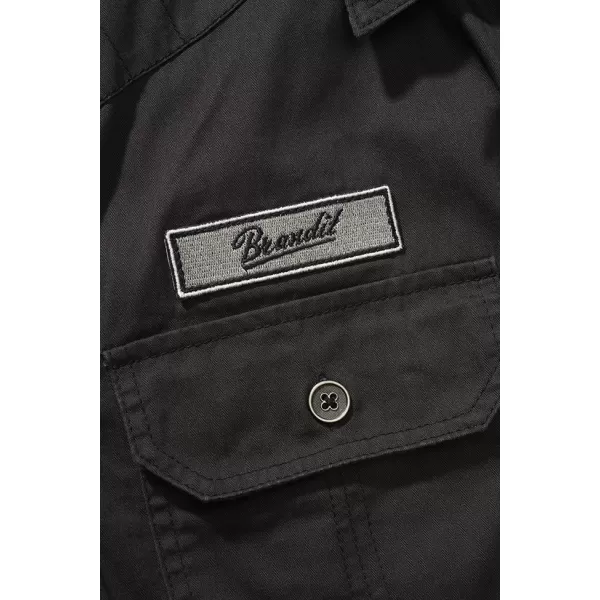  Hemd BRANDIT 4033 SCHWARZ 