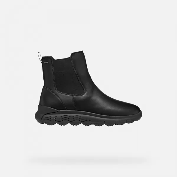  Damenschuhe GEOX SPHERICA 4X4 ABX G009462 SCHWARZ 