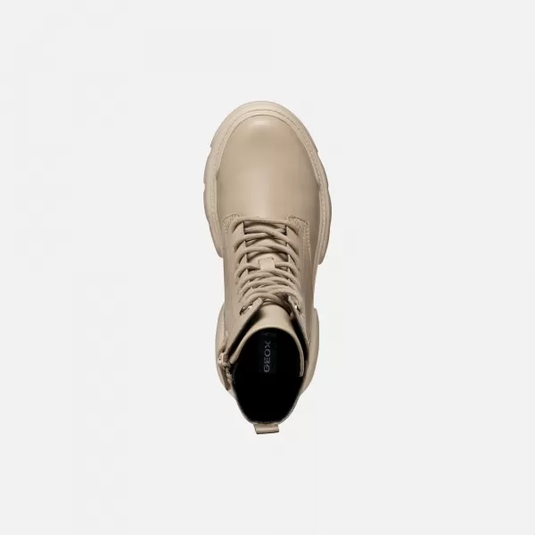  Stiefeletten für Mädchen GEOX JUNETTE J56HVB000BCC5000 BEIGE 
