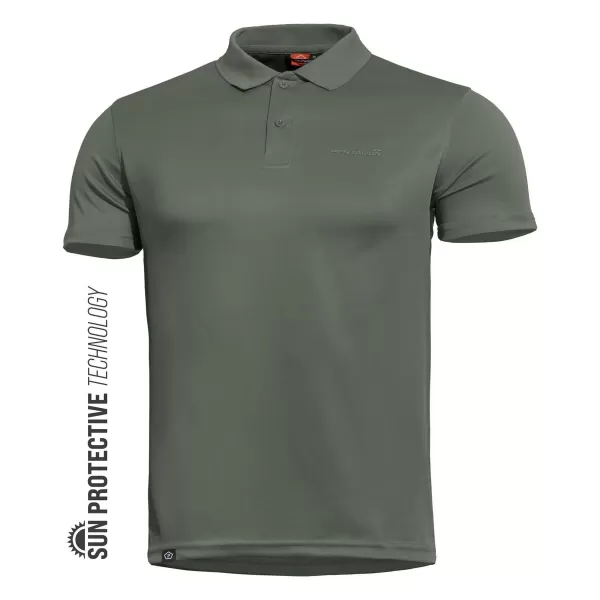  T-Shirt PENTAGON ANASSA POLO K09017 TARNGRÜN 