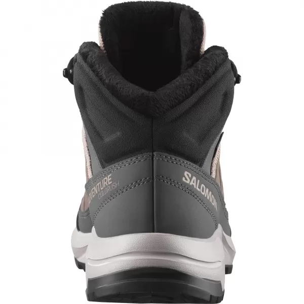  Damenschuhe SALOMON X-ADVENTURE COLDRUSH WATERPROOF W ETHEREA/EISEN/MAHAGONI-ROSE 