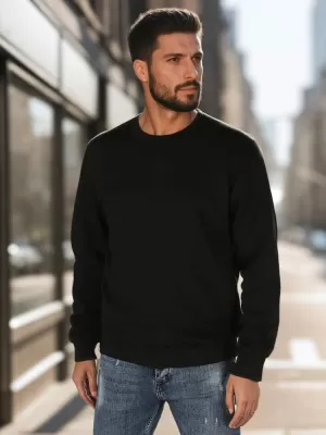 Herren -Sweatshirt DSTREET BX5915 SCHWARZ