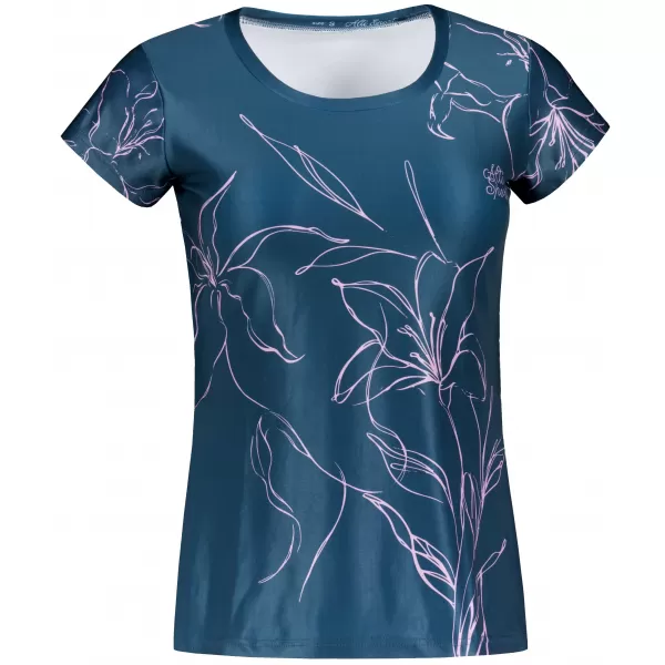  Damen Freizeitshirt Premium ALTISPORT VOJ/ALW100TR06 DUNKELBLAU/ROSA 