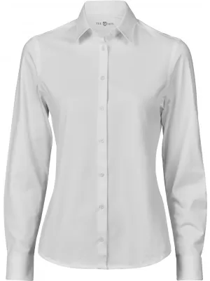 Damenhemd TEE JAYS | TJ 4031 WEIß