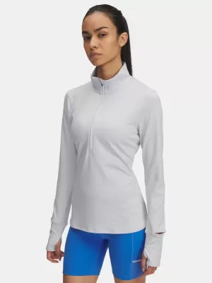 Damen-T-Shirt UNDER ARMOUR UA LAUNCH PRO HALF ZIP 1379349-014 GRAU