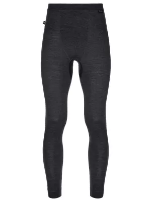 Thermohose für Herren KILPI MAVORA BOTTOM-M ZM0505KI SCHWARZ