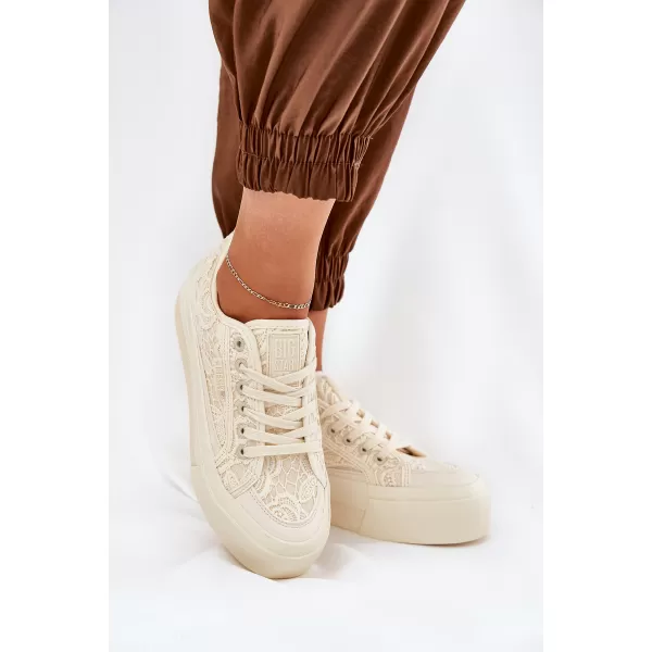  BIG STAR Damenschuhe RR274630 BEIGE Big Star Schuhe 