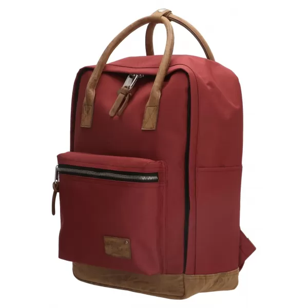  Rucksack ENRICO BENETTI SANTIAGO NOTEBOOK BACKPACK 17 L BURGUND 