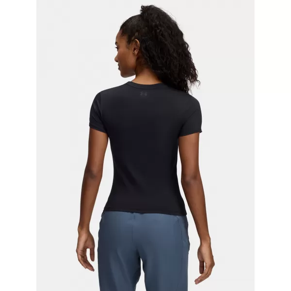  Damen-T-Shirt UNDER ARMOUR MERIDIAN CORE SS 6000341-001 SCHWARZ 
