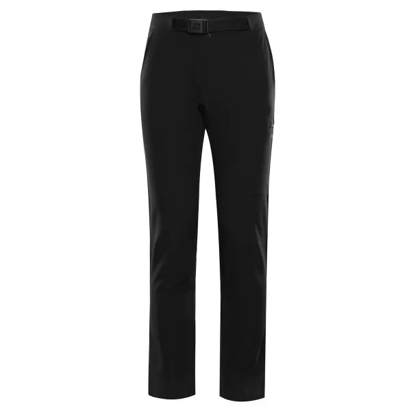  Frauen -Softshell -Hosen ALPINE PRO CORBA LPAF663 SCHWARZ 