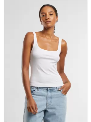 Damen-Tanktop URBAN CLASSICS TB7513A WEIßER/WEICHER SALBEI