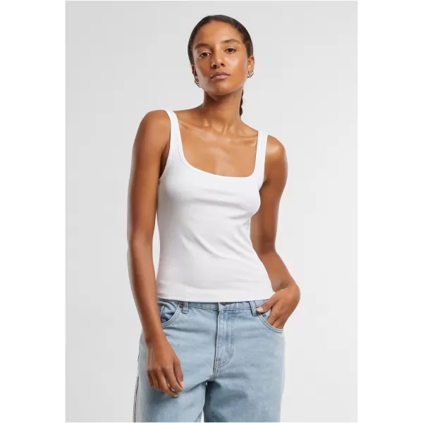  Damen-Tanktop URBAN CLASSICS TB7513A WEIßER/WEICHER SALBEI 