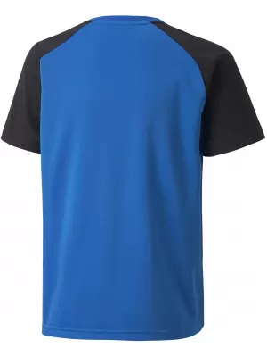 Kindertrikot PUMA TEAMPACER JERSEY JR 70492602 ELEKTRISCHES BLAU / SCHWARZ / WEIß
