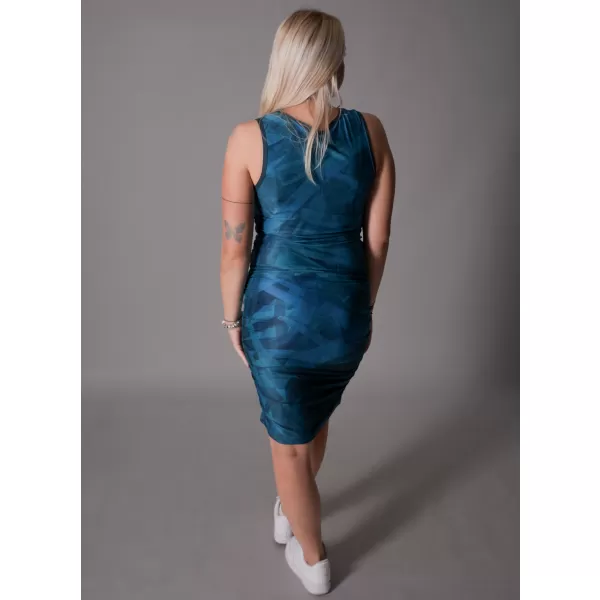  Premium-Kleid für Damen ALTISPORT VOJ/ALW096SAT03 KEROSIN 