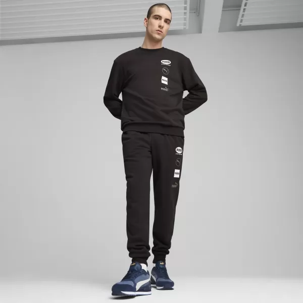  Herren -Sweatshirt PUMA POWER GRAPHIC CREW 68275101 PUMA SCHWARZ 