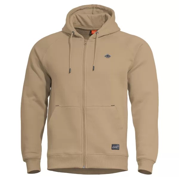  Sweatshirt PENTAGON PHAETON HOOD ZIP SWEATER K09021 HELLBRAUN 