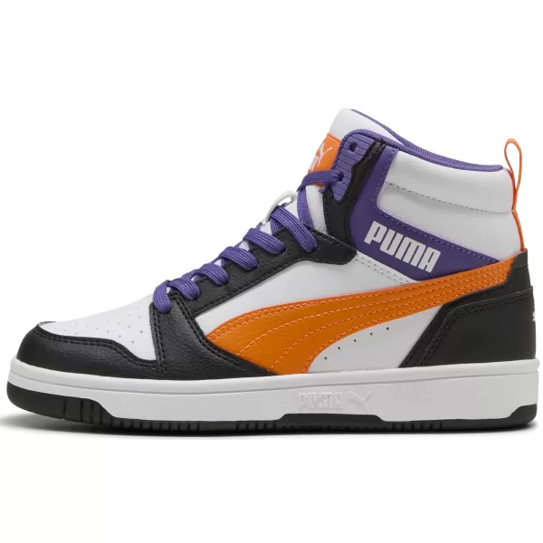  Babyschuhe PUMA REBOUND V6 MID JR 39383134 PUMA WEIß/ORANGE GLO/SCHWARZ 