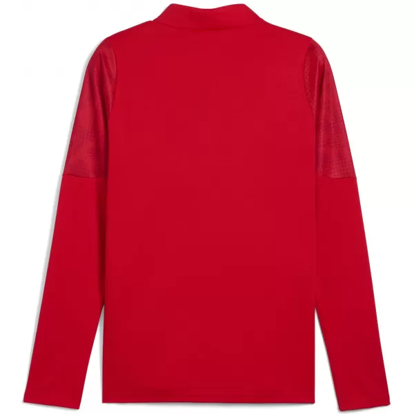  Jacke PUMA TEAMCUP TRAINING JACKET 659165_01 PUMA ROT/PUMA SILBER 