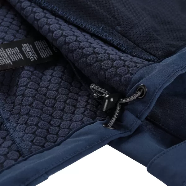  Herren -Softshelljacke ALPINE PRO HOOR BLAU 