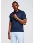 Herren t -Shirt mit einem Kragen OMBRE OM-POSS-0150 MARINEBLAU