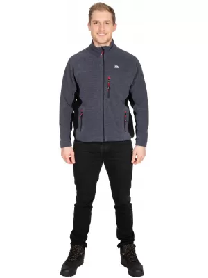 Herren-Sweatshirt TRESPASS JYNX MARINEBLAUER STREIFEN