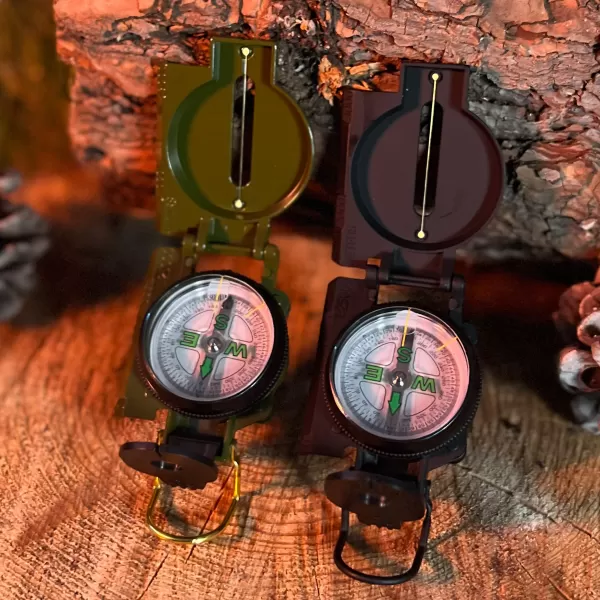  Kompass PENTAGON VENTURER COMPASS D19028 OLIVGRÜN 