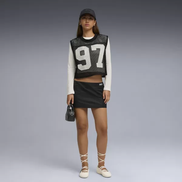  Damenrock PUMA X ROSÉ MICRO MINI SKIRT 63379801 PUMA SCHWARZ 