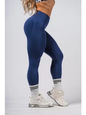 Shaping nahtlose Maximum-Push-up-Leggings FLOW SEAMLESS 497 BLAU Nebbia