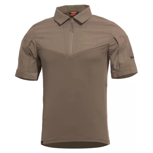  Herren-T-Shirt mit Kragen PENTAGON RANGER SHORT ARM SHIRT K02013 KOJOTE 