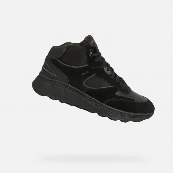  Herrenschuhe GEOX SPHERICA ACTIF X1 G011320 SCHWARZ 