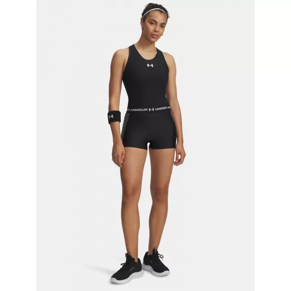  Damen-Shorts UNDER ARMOUR UA HG RIB SHORTY 6004852-001 SCHWARZ 