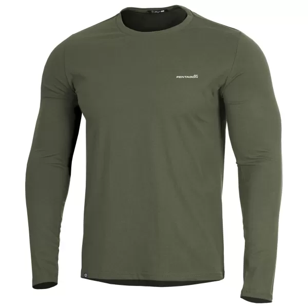  T-Shirt PENTAGON AGERON 2.0 LONG ARM SHIRT K09029 OLIVGRÜN 