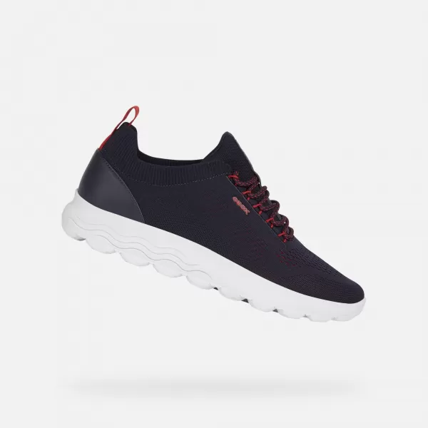  Herren-Sneaker GEOX SPHERICA G002561 DUNKELBLAU 
