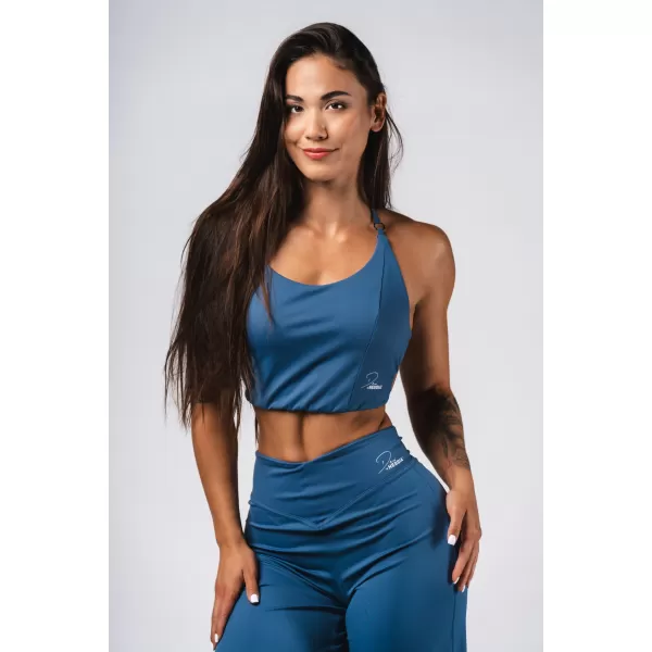  Deni x Sports Tanktop 309 BLAU Nebbia 