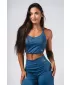 Deni x Sports Tanktop 309 BLAU Nebbia