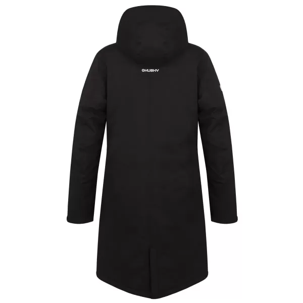  Damenmantel HUSKY NARVIK L SCHWARZ 