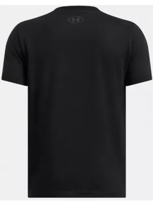 T-Shirt für Jungen UNDER ARMOUR UA B BOXED SPORTS UPDATE SS 1388672-001 SCHWARZ