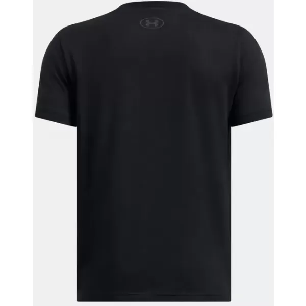  T-Shirt für Jungen UNDER ARMOUR UA B BOXED SPORTS UPDATE SS 1388672-001 SCHWARZ 