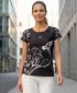 Damen Freizeitshirt Premium ALTISPORT VOJ/ALW106TR06 SCHWARZ