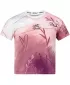 Funktionaler t -Shirt -Prämie von Kindern ALTISPORT VOJ/ALK083TR01 WEIß -PINK