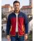 Fleece-Sweatshirt für Herren ALTISPORT GAMEL BURGUND