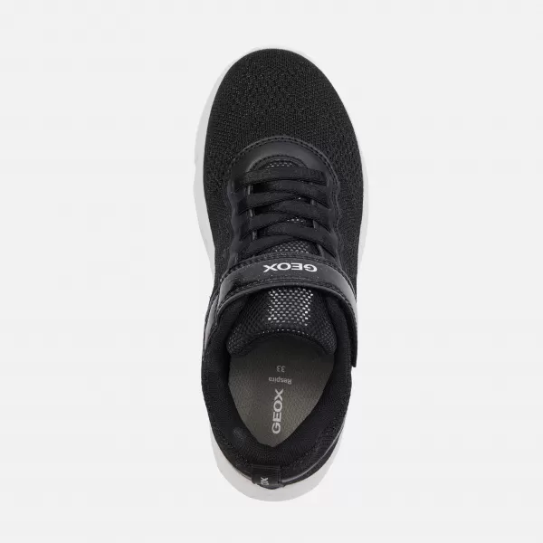  Mädchen-Sneaker GEOX ARIL SCHWARZ 