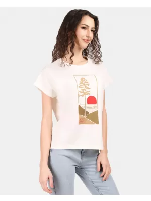 Damen-T-Shirt KILPI JERSIE-W ZL0305KI WEIß