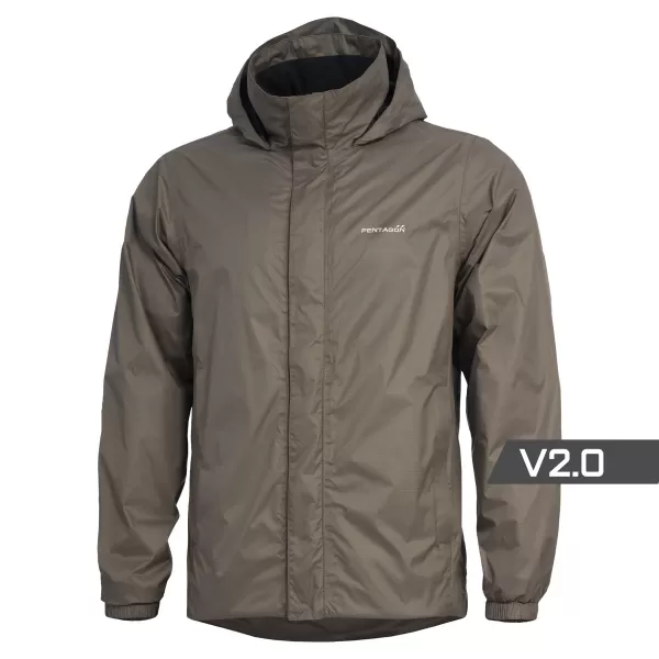  Jacke PENTAGON ATLANTIC V2.0 RAIN JACKET K07022 BRAUNGRAU 