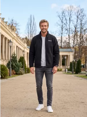 Herren-Sweatshirt ALTISPORT OMAL SCHWARZ