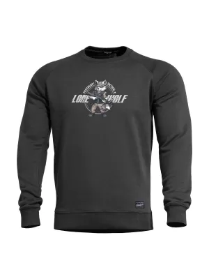 Sweatshirt PENTAGON HAWK SWEATER LONE WOLF K09019 SCHWARZ