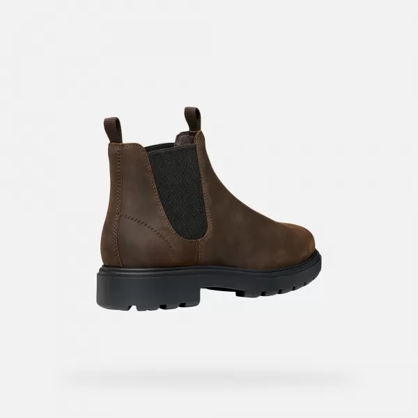  Herrenschuhe GEOX SPHERICA EC7 G011185 DUNKELBRAUN 