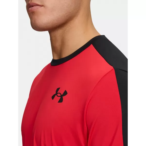  Herren-T-Shirt UNDER ARMOUR UA HG WORDMARK SS 6007758-600 ROT 