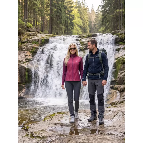  Damenjacke ALTISPORT GAIL BURGUND 